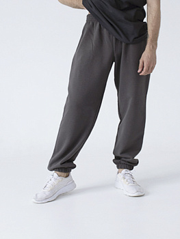 Брюки-джоггеры графитовые